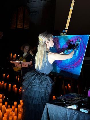 La ragazza che dipinge farfalle Giusy Tamburrano 