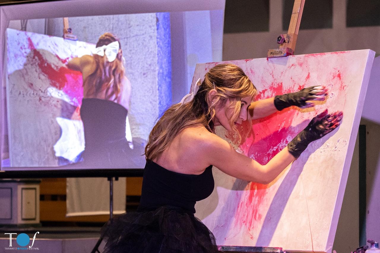 La ragazza che dipinge farfalle Giusy Tamburrano 