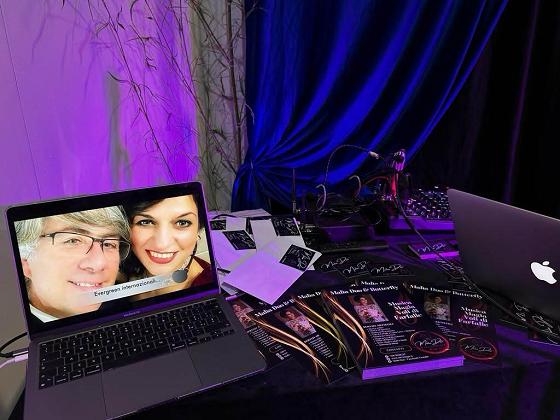 Volo di  Farfalle con Soprano e Musica per il  Rito 