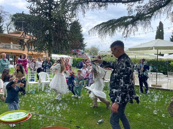 Spettacolo di Bolle del Magico Dadà