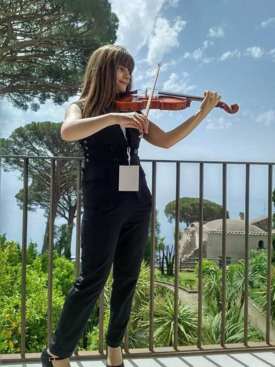 Monica Violinist 