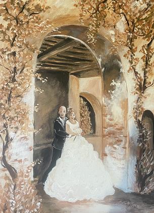 WEDDING LIVE PAINTING
