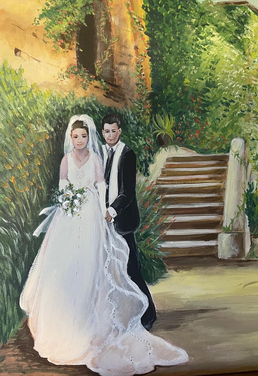 WEDDING LIVE PAINTING