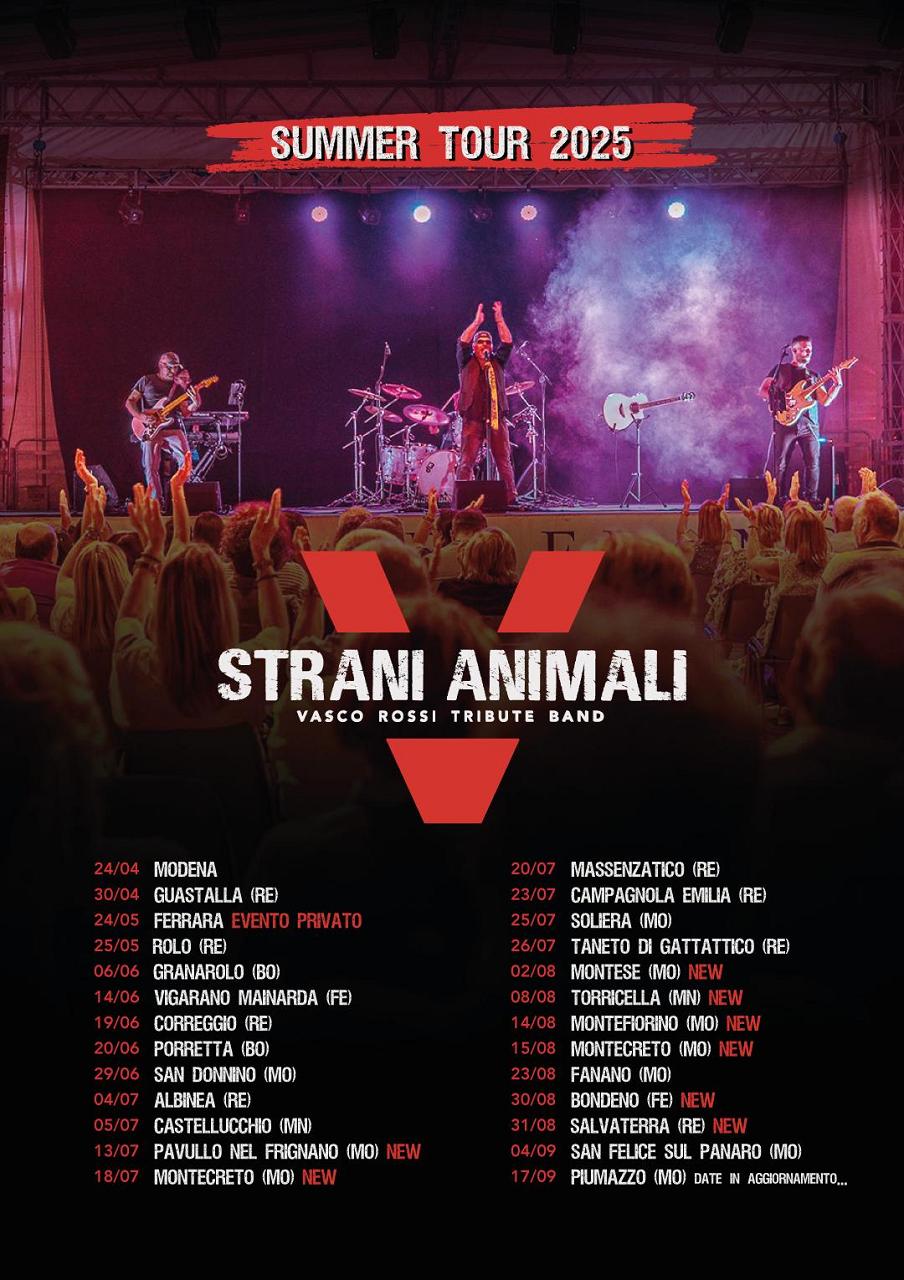 StraniAnimali Vasco tribute band