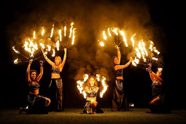 Le Sirene del Nilo- Spettacoli Danza del Ventre - Danza e Fuoco- Danza nella Sfera