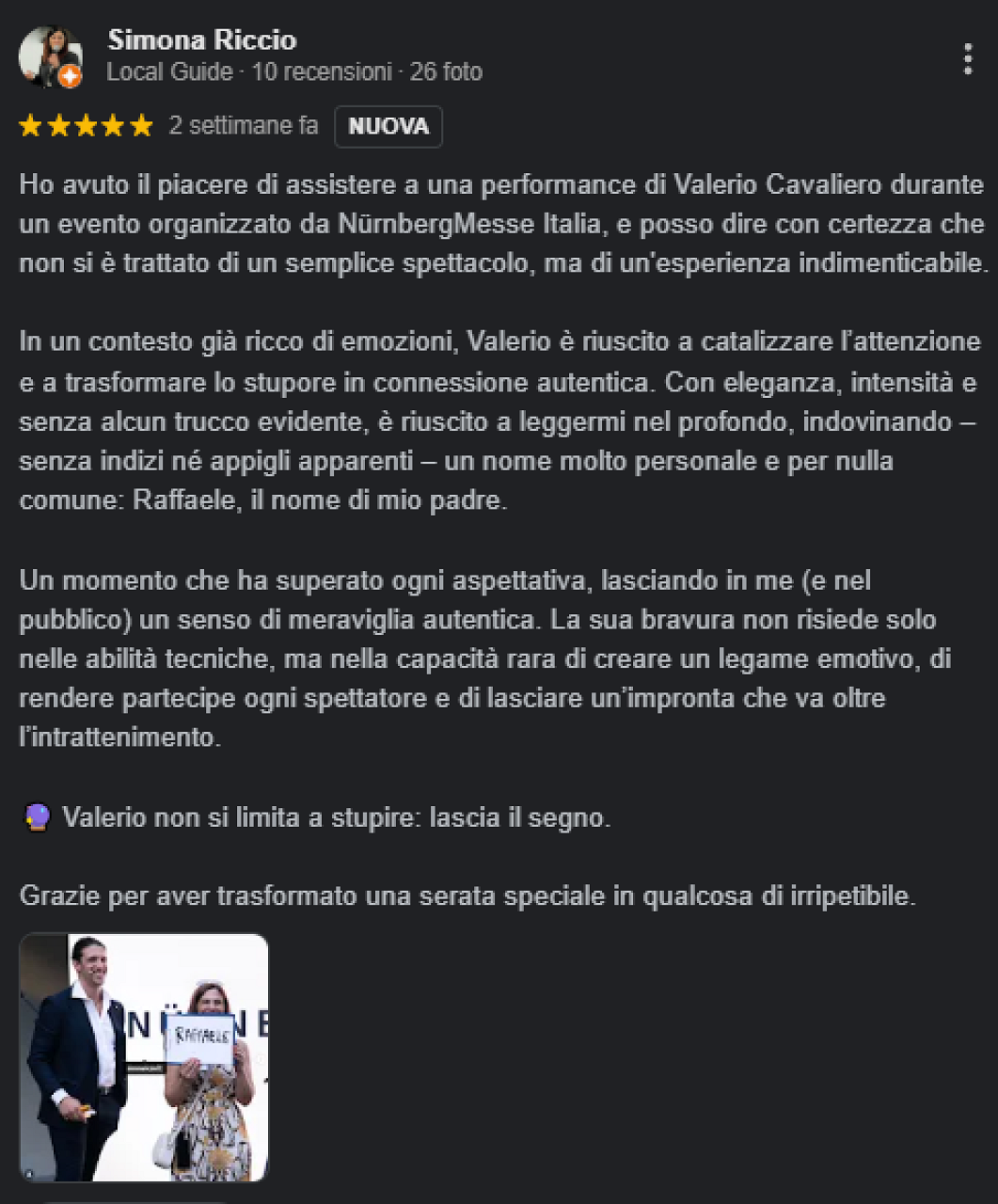 Mentalista | Valerio Cavaliero