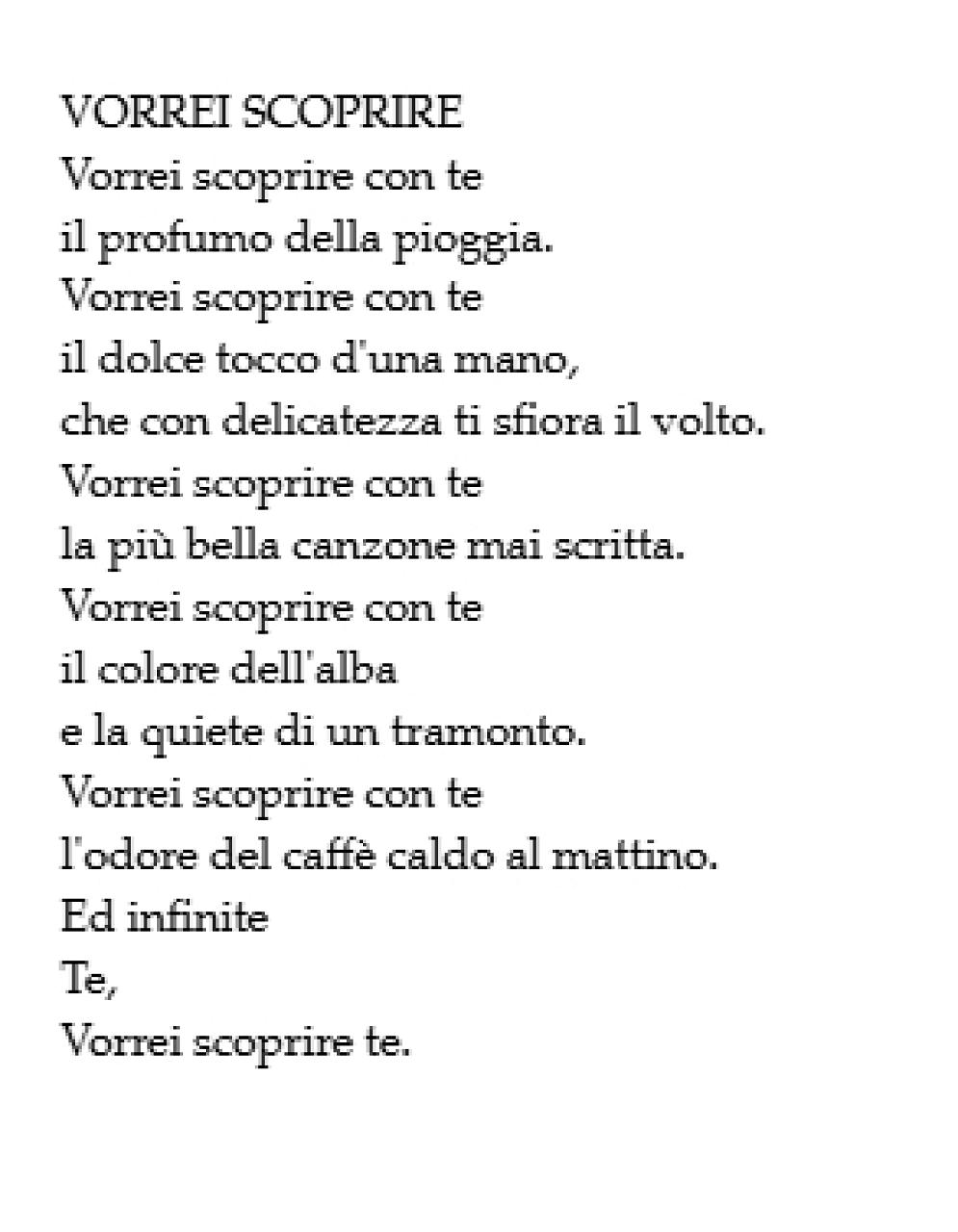 MICHELA SUTERA POESIE PERSONALIZZATE
