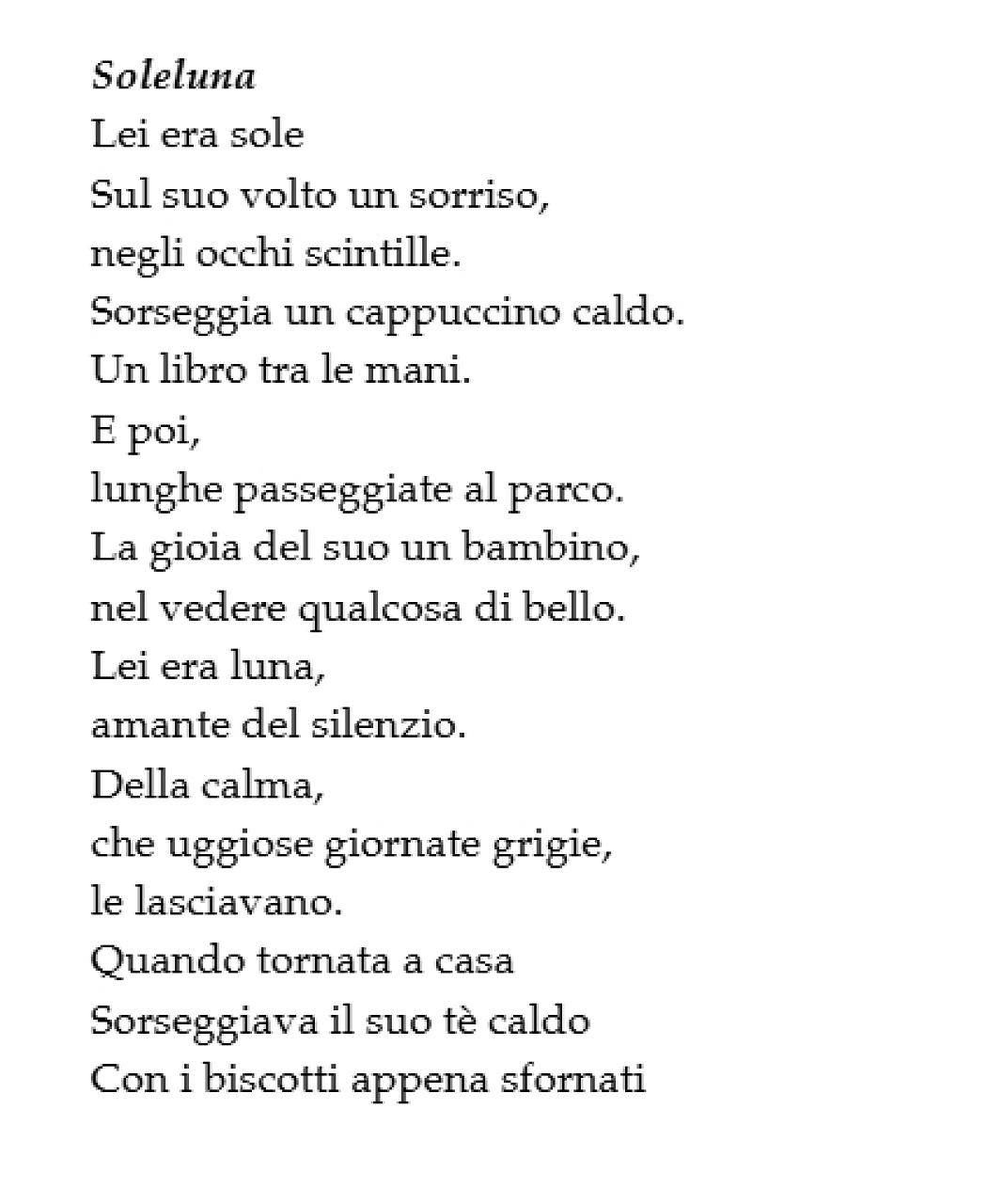 MICHELA SUTERA POESIE PERSONALIZZATE