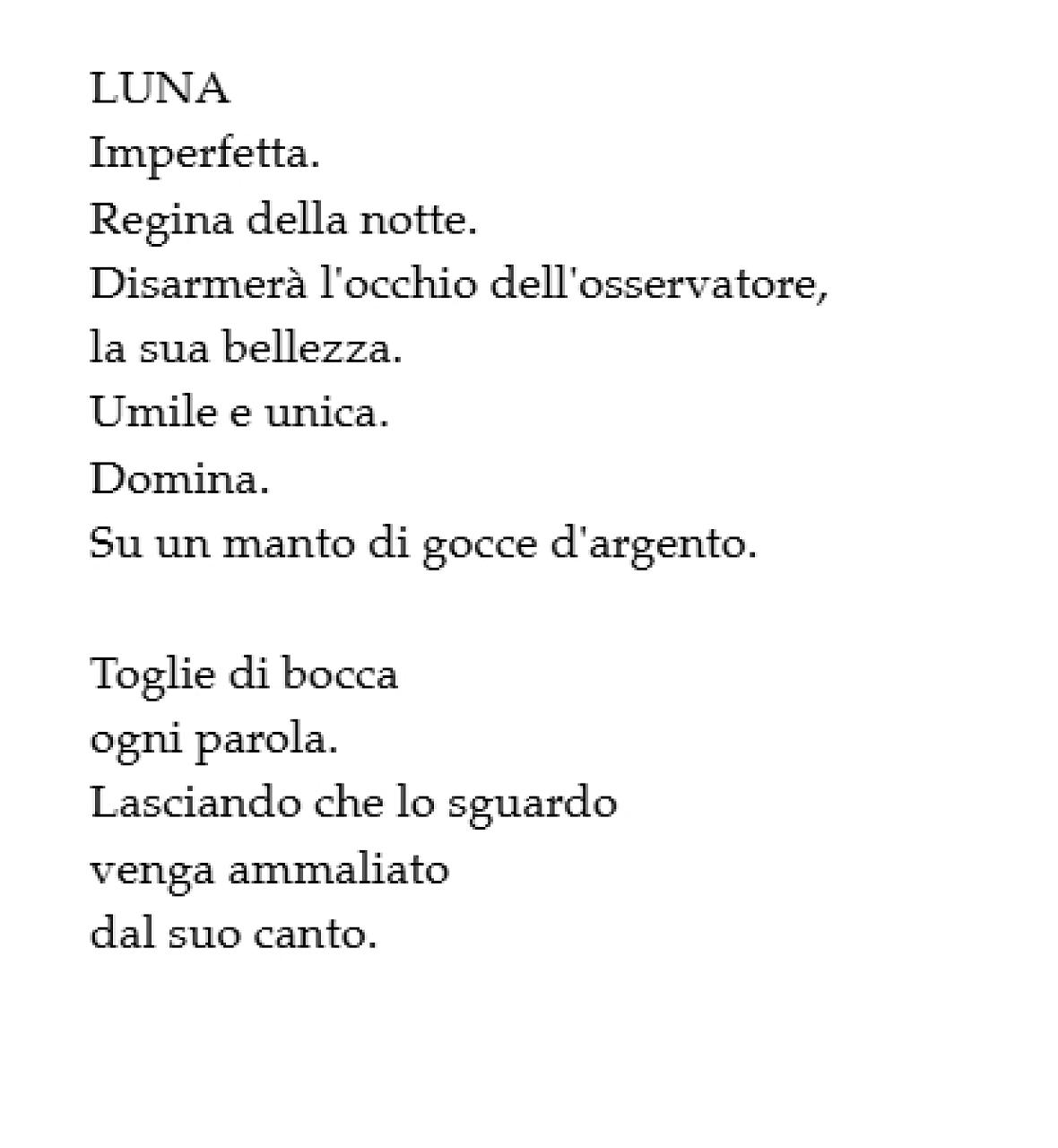 MICHELA SUTERA POESIE PERSONALIZZATE