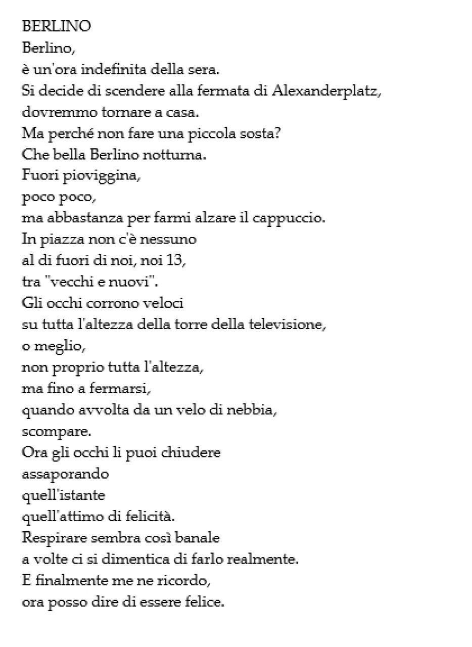 MICHELA SUTERA POESIE PERSONALIZZATE