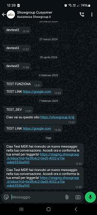 Test Whatsapp