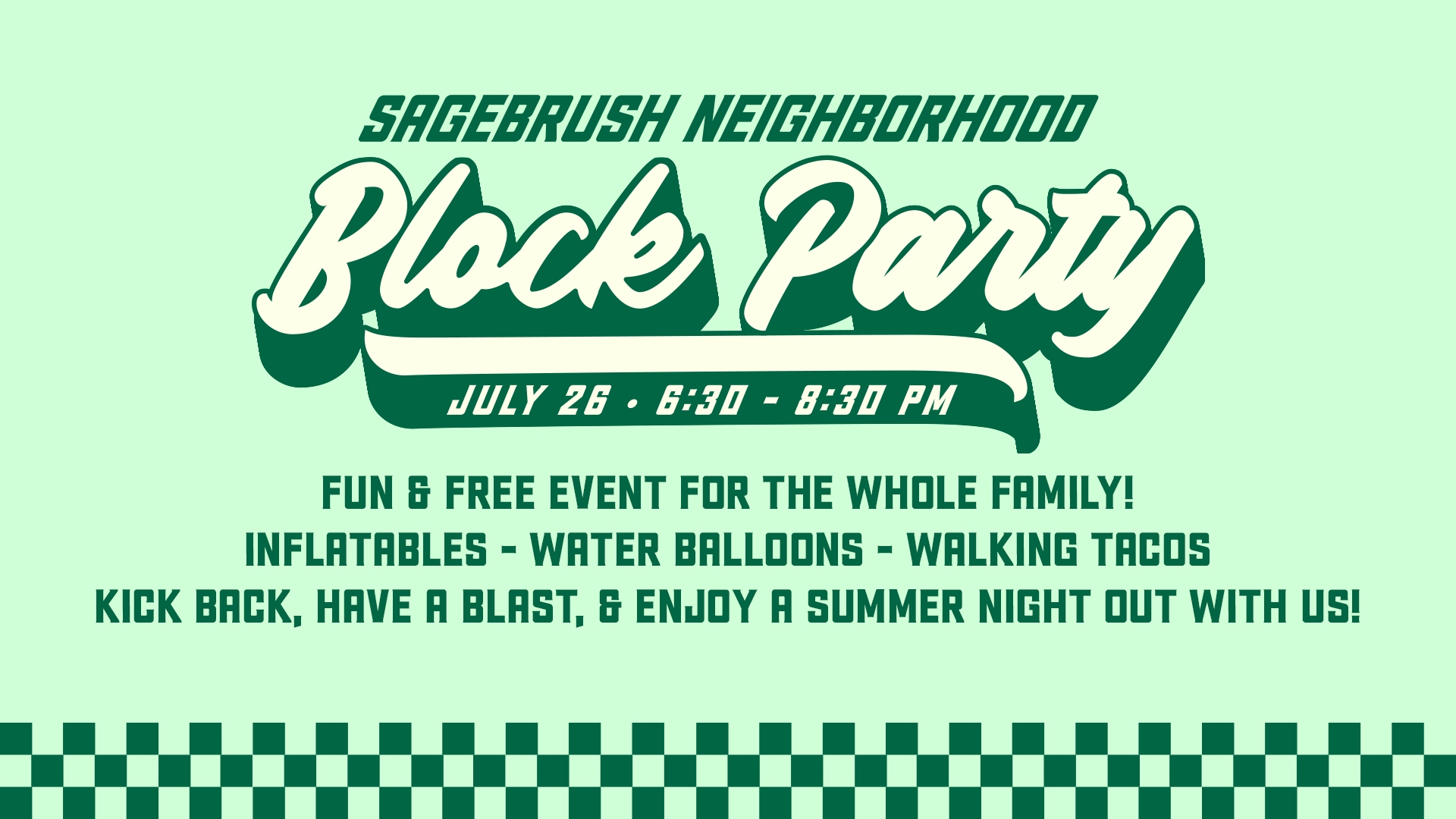 Block Party (Jul 26)