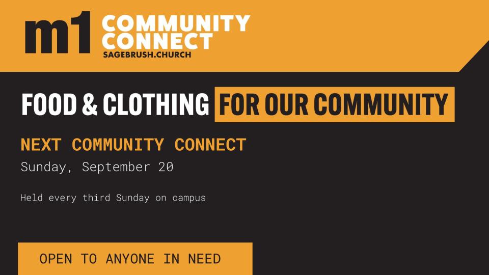 Community Connect (Sept 20)