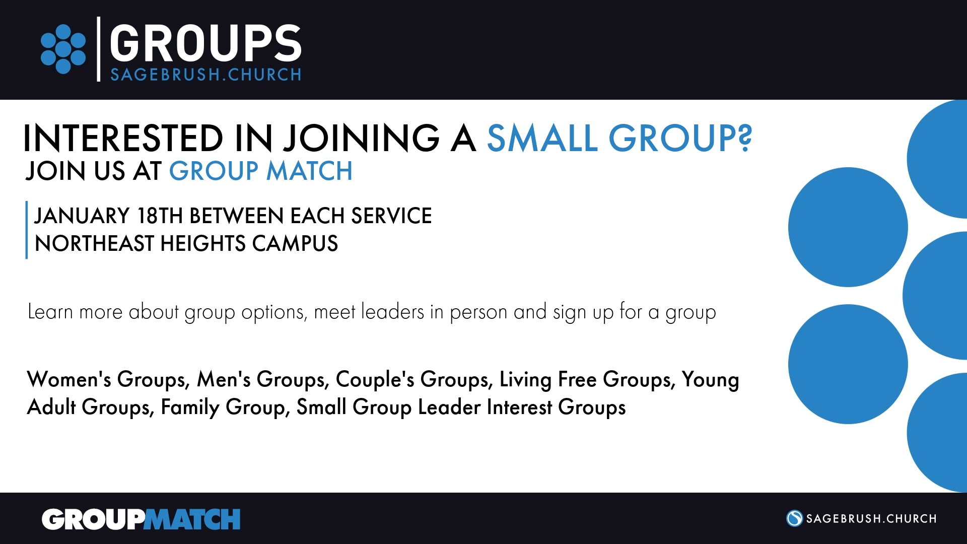 Group Match (Jan 18)