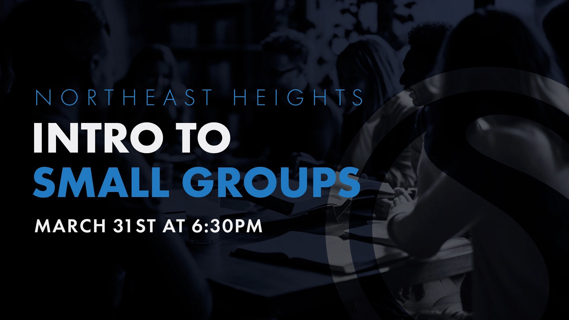 Intro to Small Groups (Mar 31)