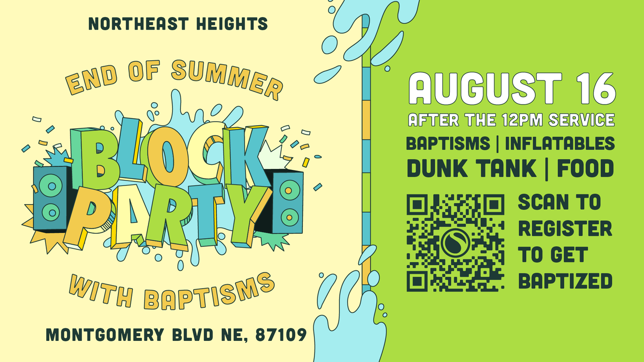 End of Summer Block Party (Aug 16)
