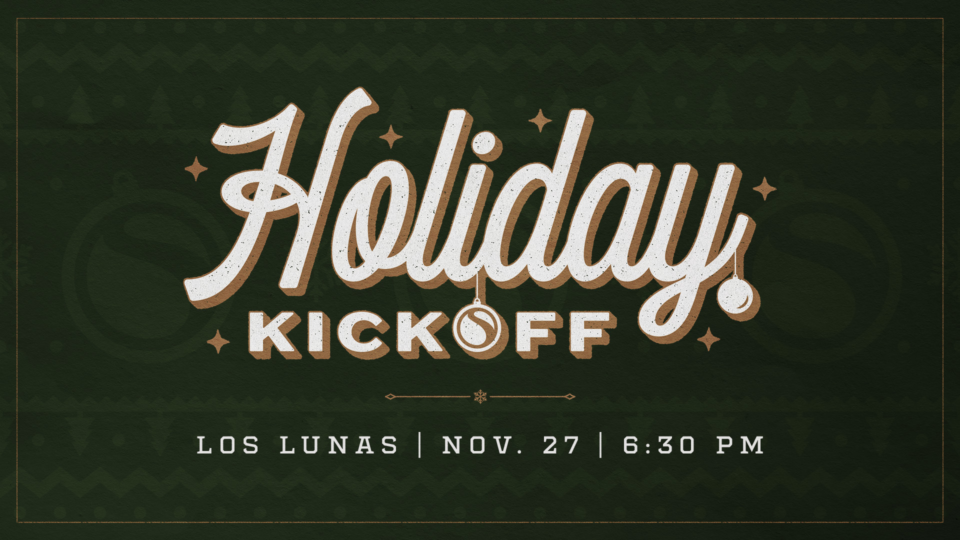 Holiday Kickoff (Nov 27)