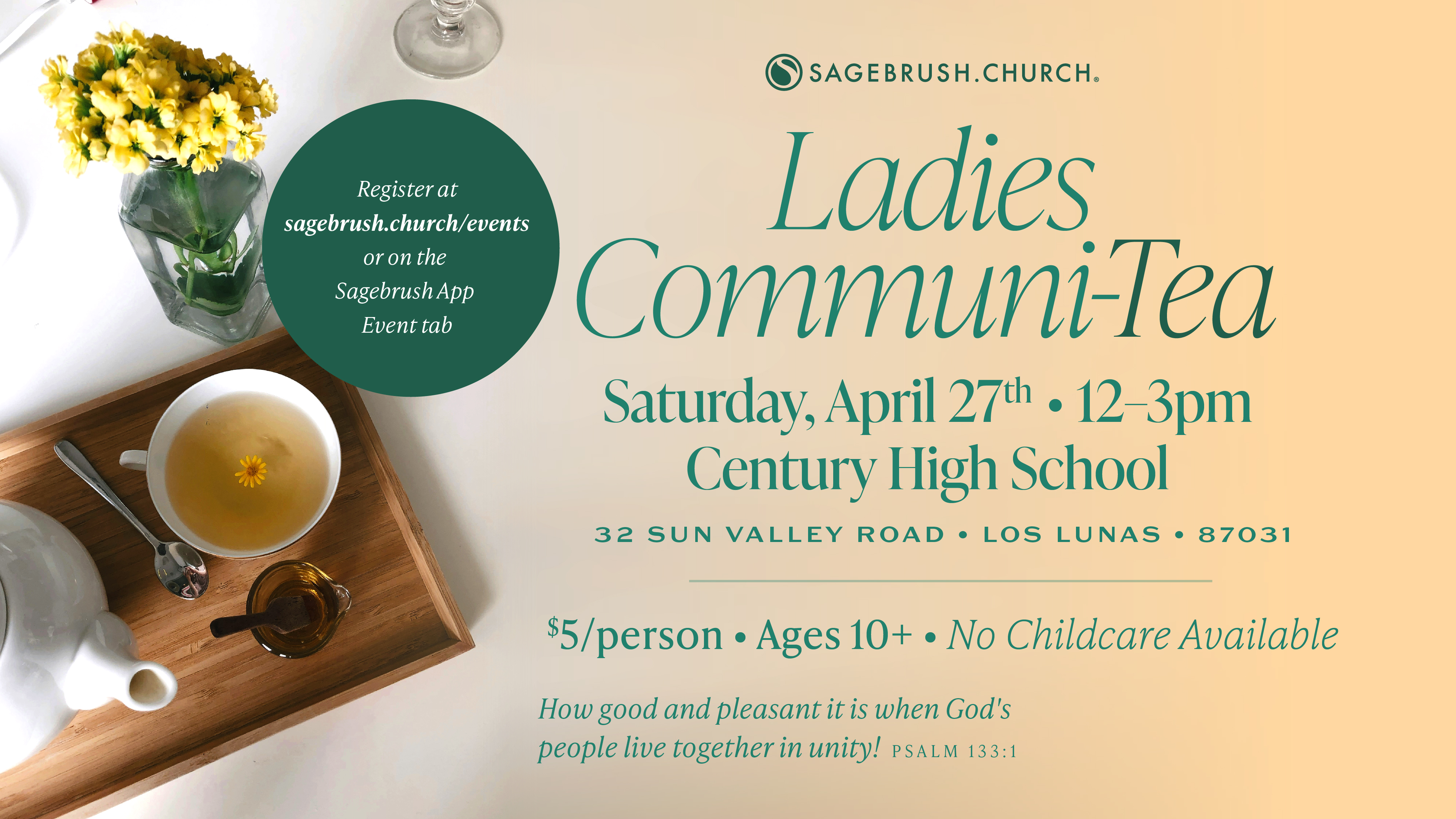 Ladies Communi-Tea (Apr 27)