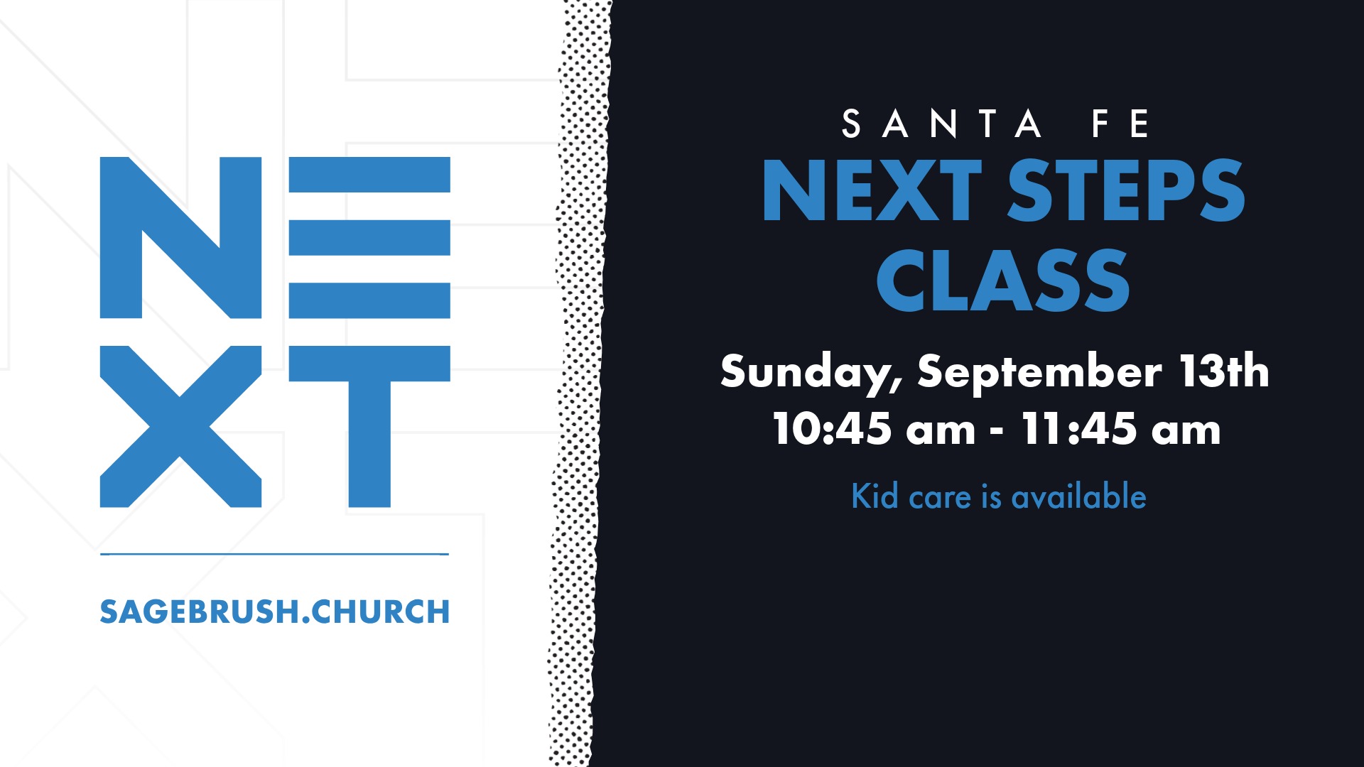 Next Steps (Sep 13)