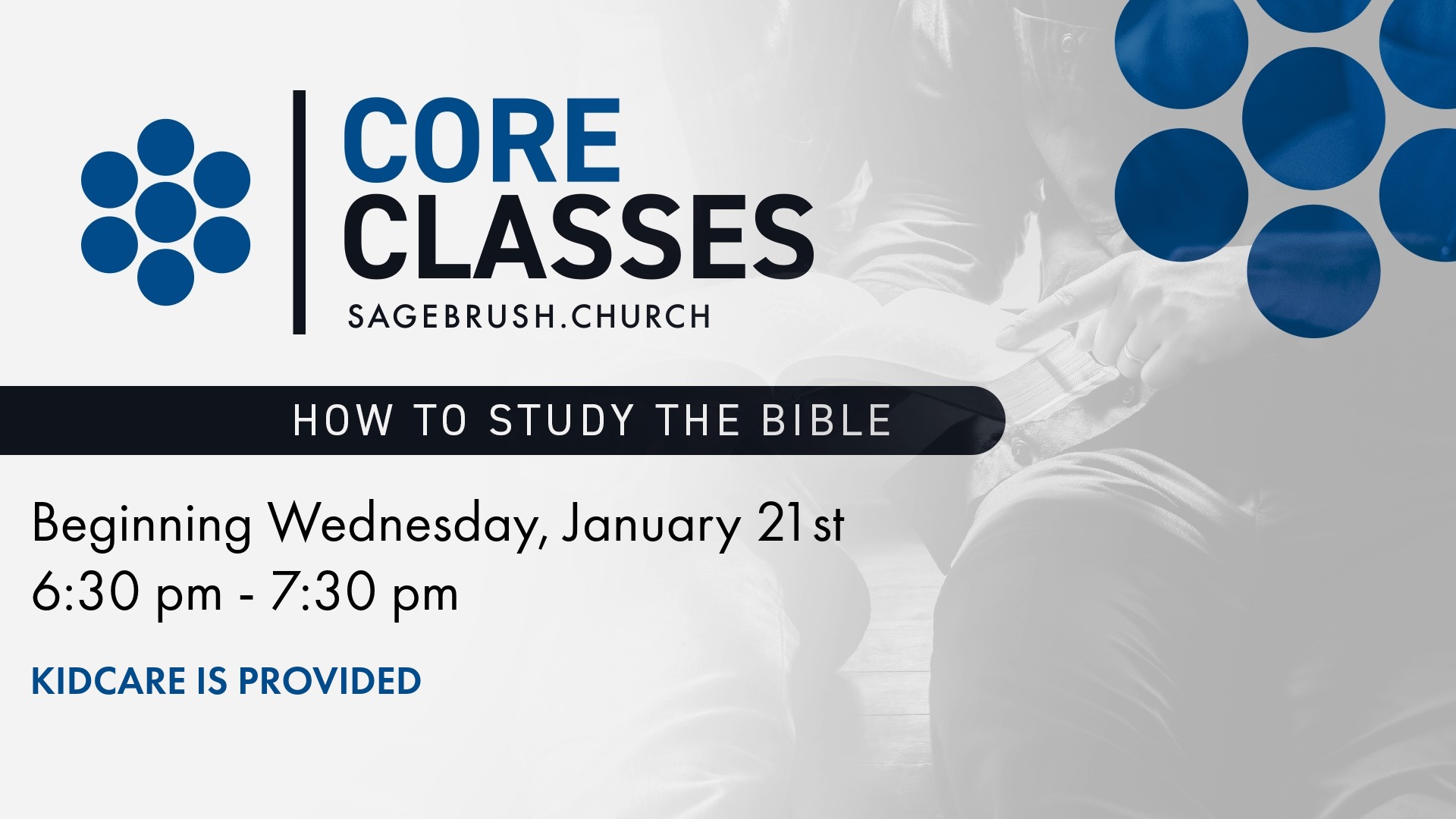 How to Study the Bible (Jan 21)