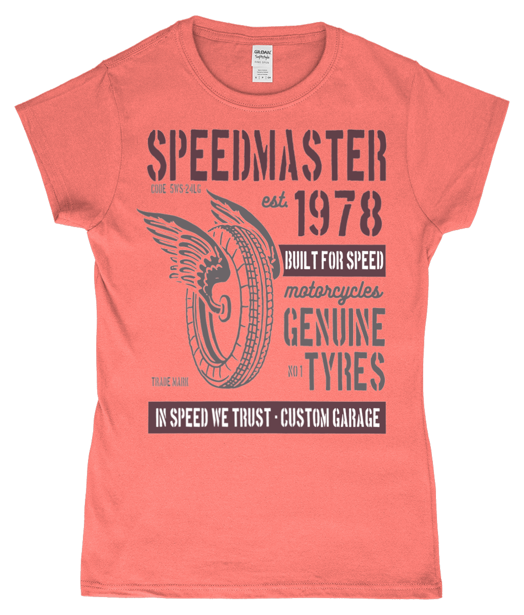 Speed Master – Gildan Softstyle® Ladies Fitted Ringspun T-shirt