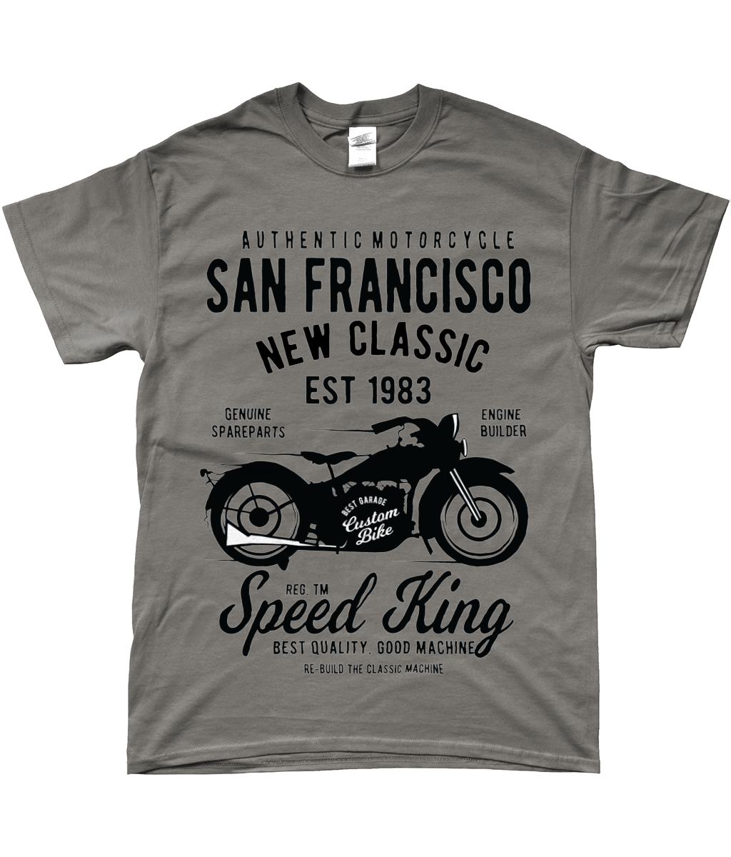 San Francisco Motorcycle – Gildan Softstyle® Ringspun T-shirt
