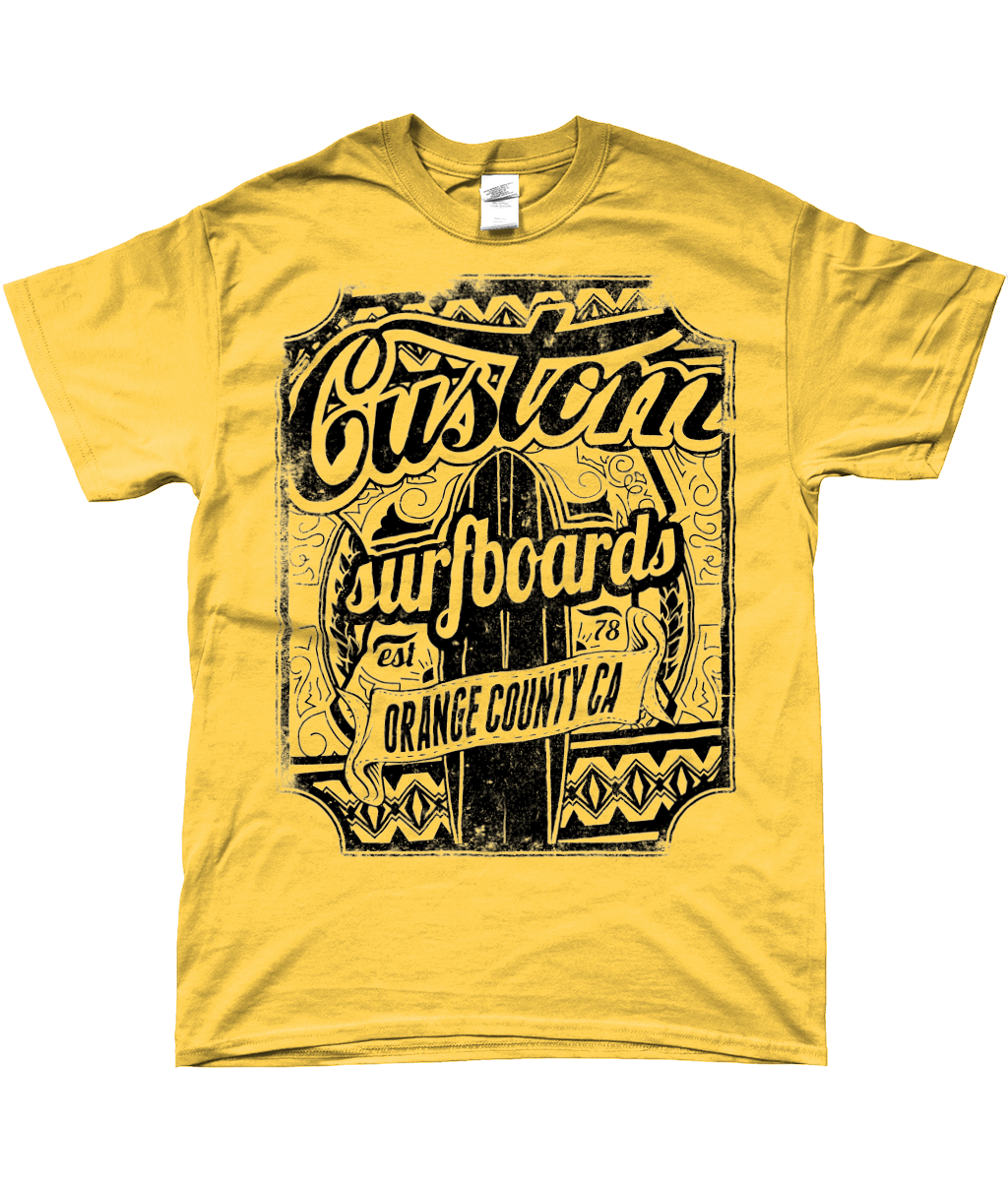 Custom Surfboards – Softstyle® Ringspun T-shirt