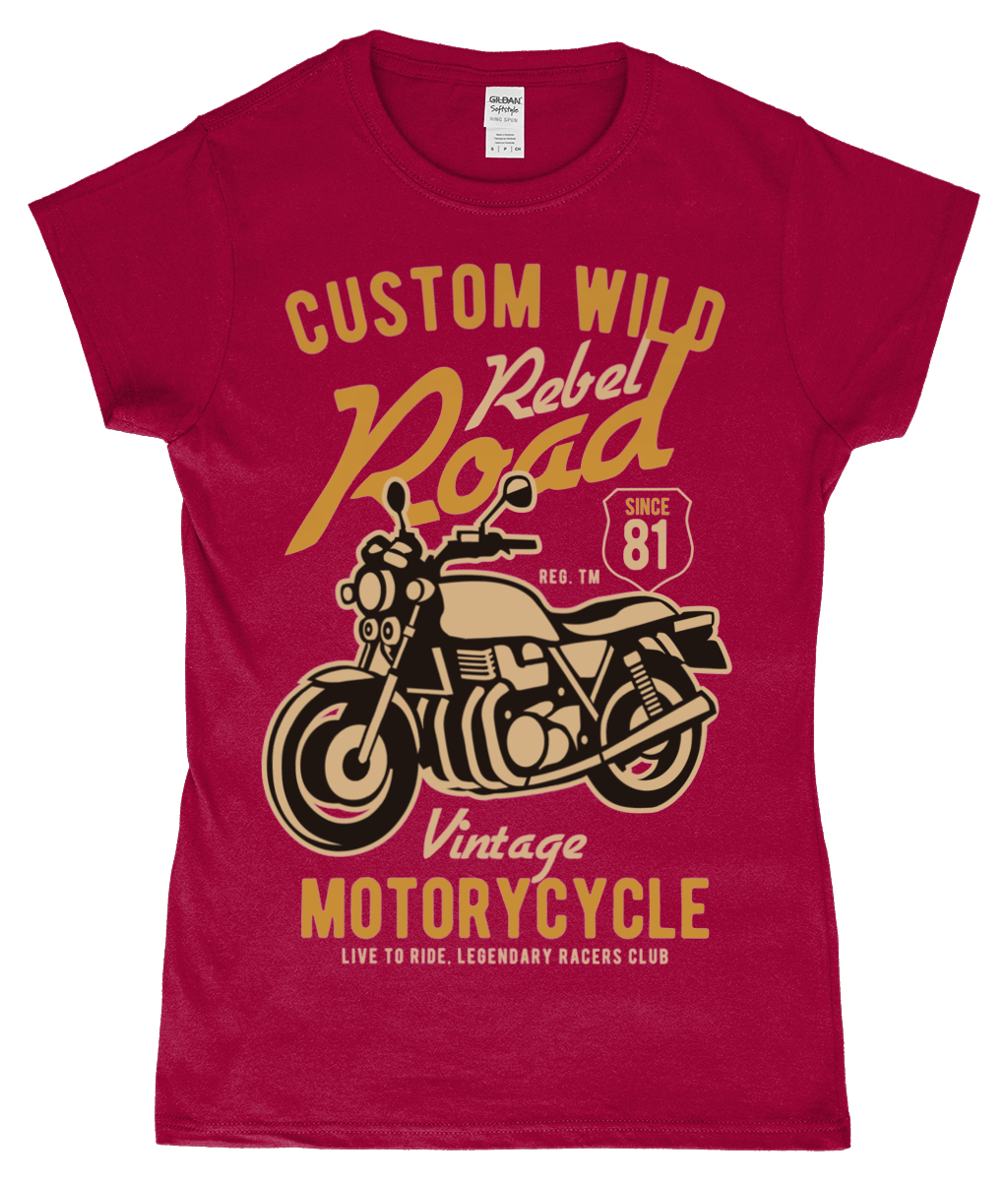 Custom Wild – Gildan Softstyle® Ladies Fitted Ringspun T-shirt