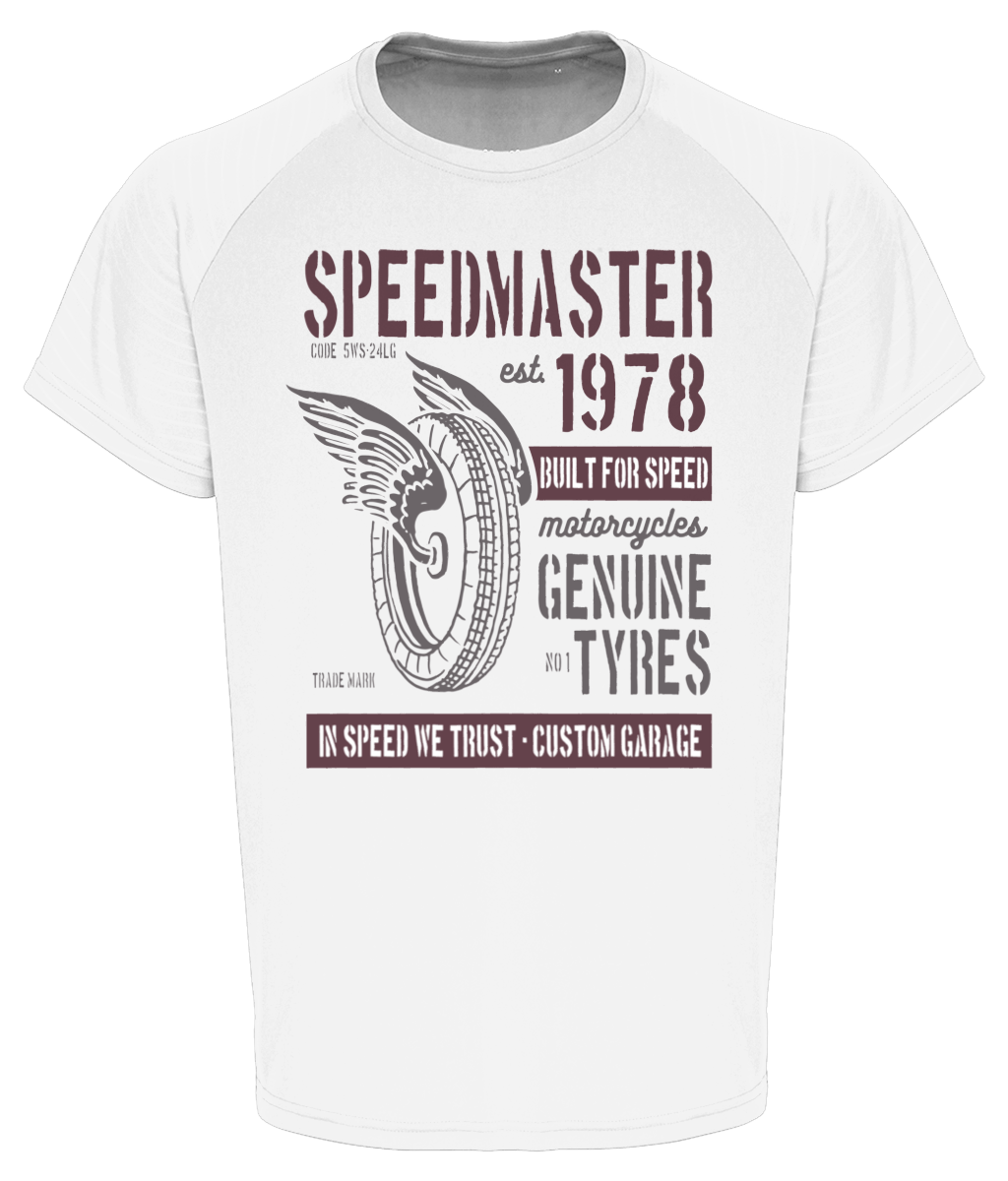 Speed Master – TR014 TriDri® Embossed Sleeve T-Shirt