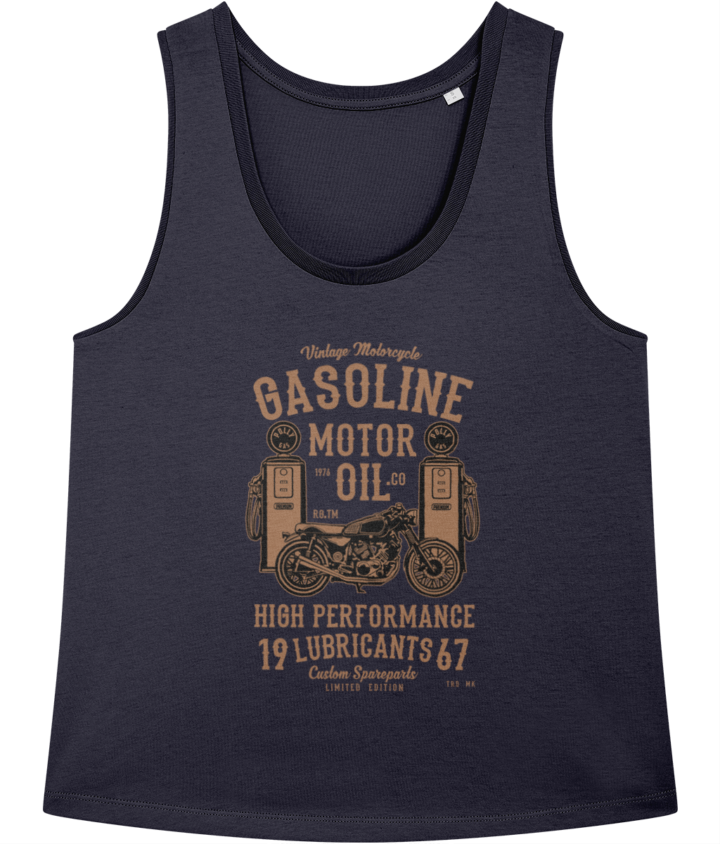 Gasoline Motor Oil – Stella Minter Ladies Vest