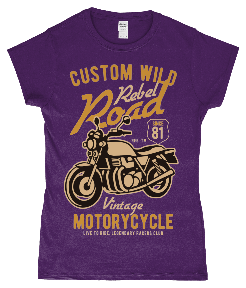 Custom Wild – Gildan Softstyle® Ladies Fitted Ringspun T-shirt