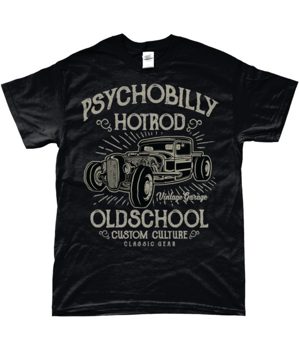 Psychobilly Hotrod – Gildan Softstyle® Ringspun T-shirt
