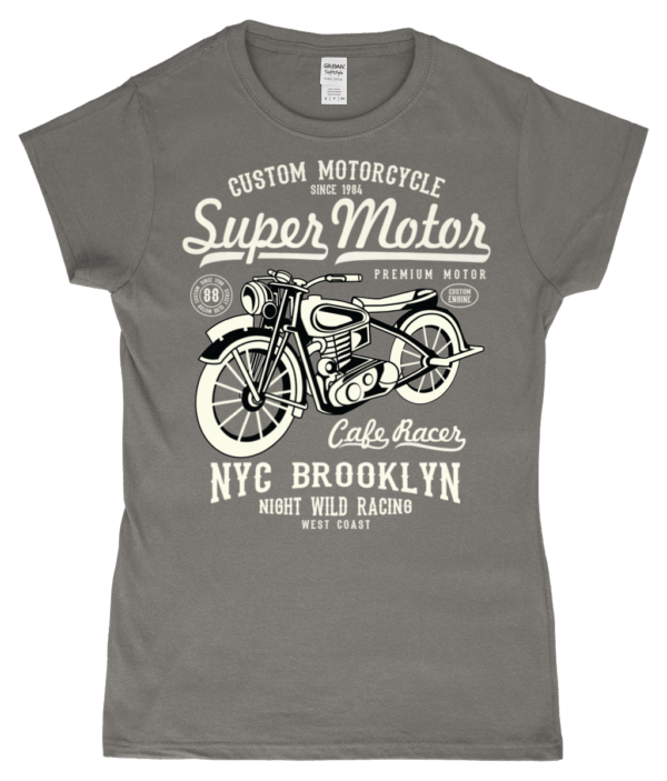 Super Motor – Gildan Softstyle® Ladies Fitted Ringspun T-shirt