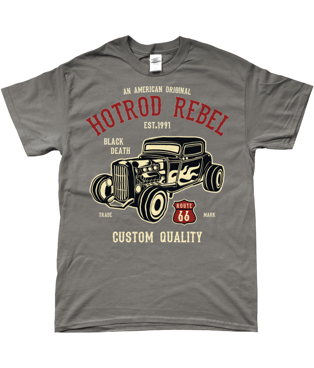 Hotrod Rebel – Softstyle Ringspun T-shirt