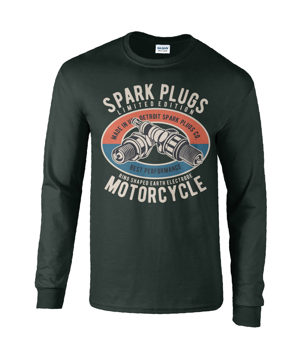 Spark Plugs – Ultra Cotton Long Sleeve T-shirt