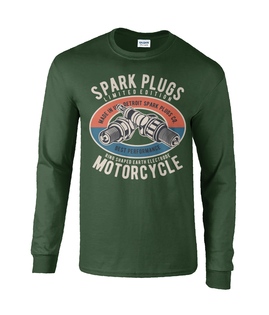 Spark Plugs – Ultra Cotton Long Sleeve T-shirt