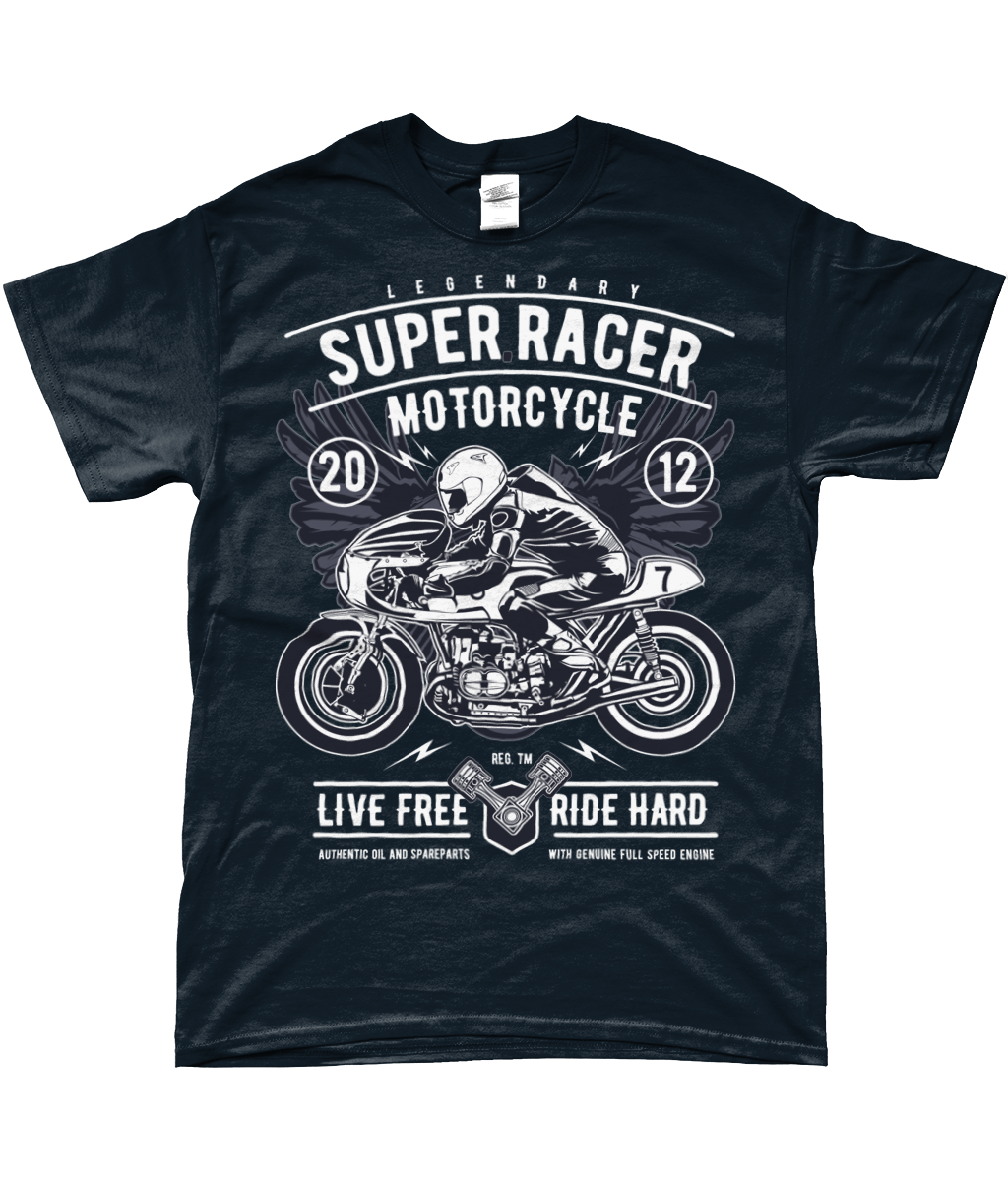 Super Racer – Softstyle Ringspun T-shirt