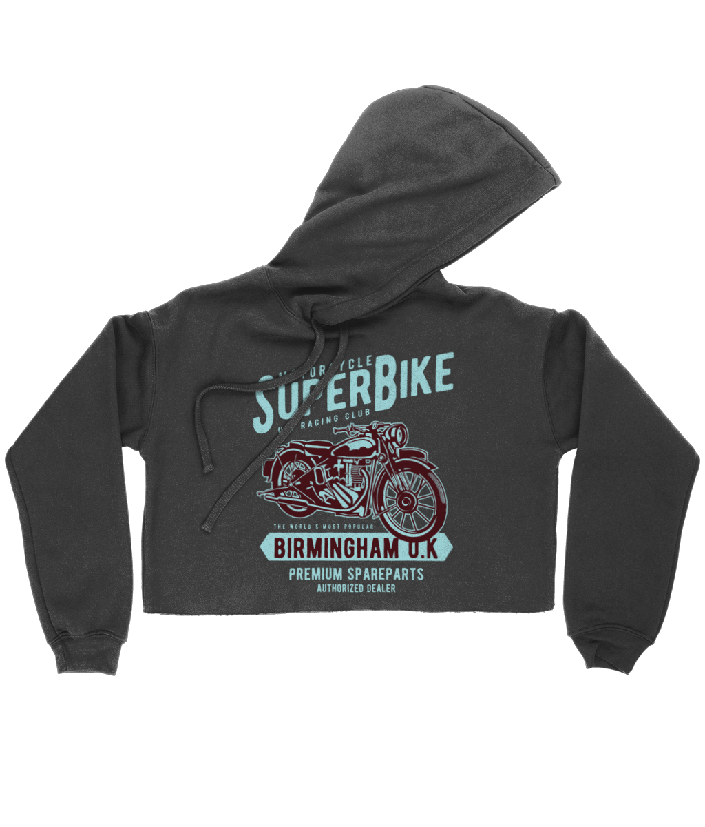 Superbike – Bella Ladies Cropped Hoodie