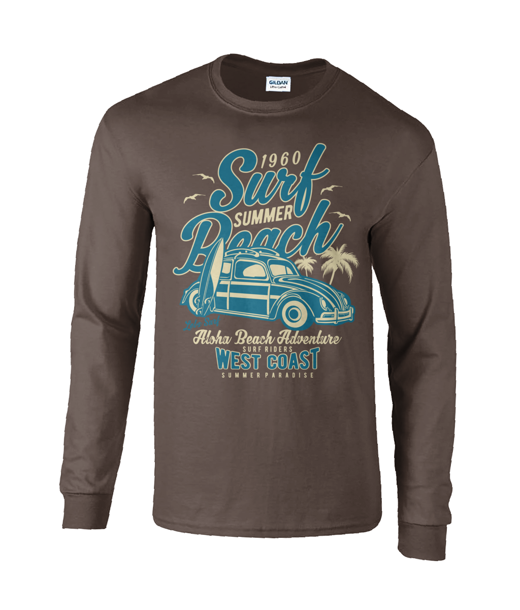 Surf Beach – Ultra Cotton Long Sleeve T-shirt