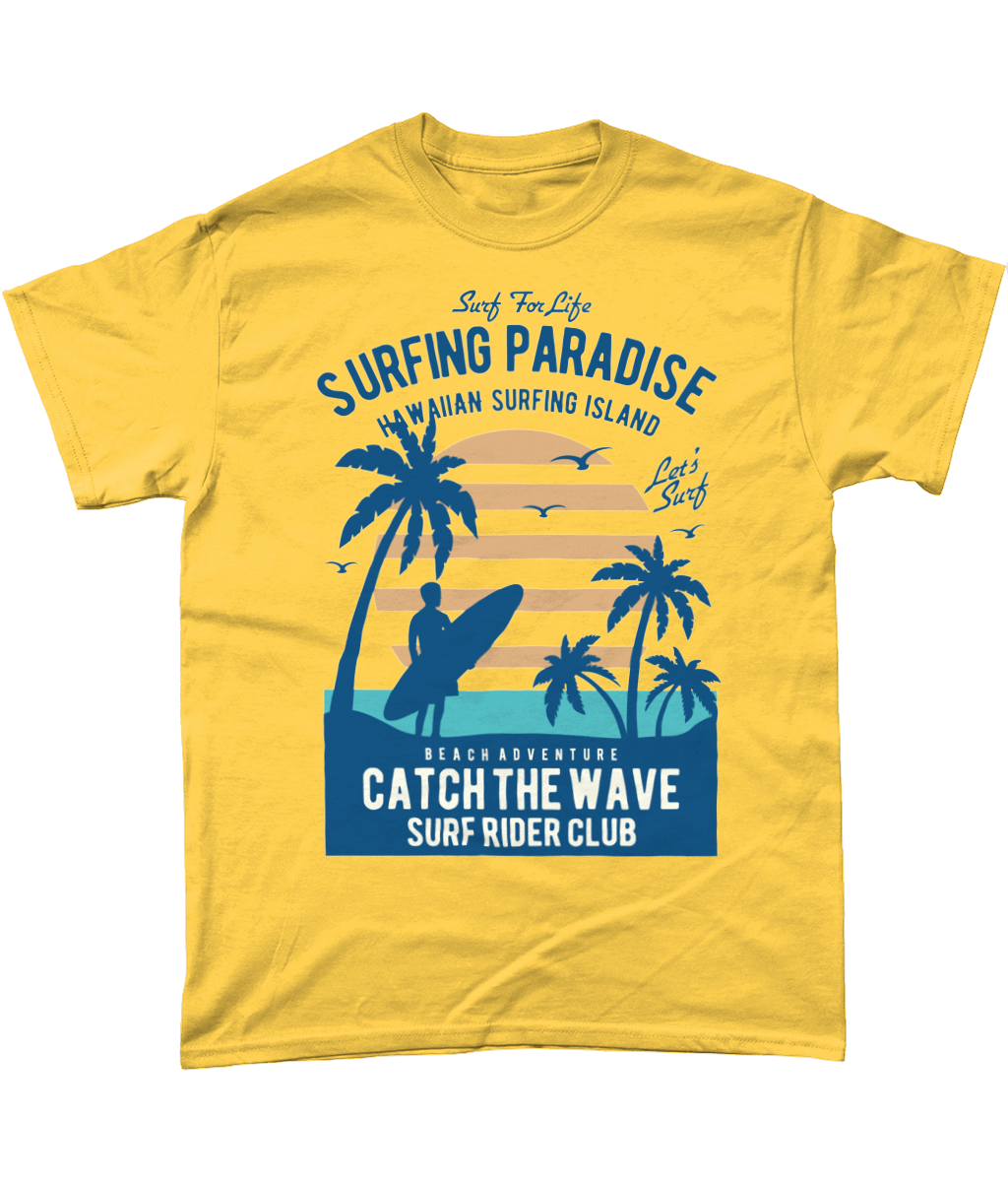 Surfing Paradise – Heavy Cotton T-shirt
