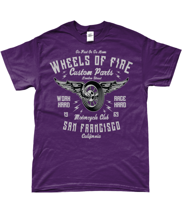 Wheels Of Fire – Softstyle Ringspun T-shirt