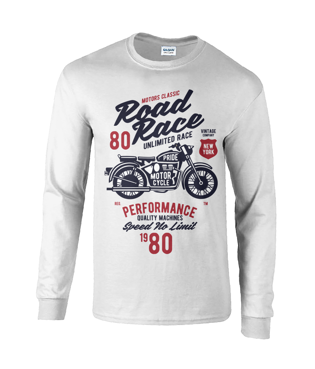 Road Race Motorcycle – Ultra Cotton Long Sleeve T-shirt