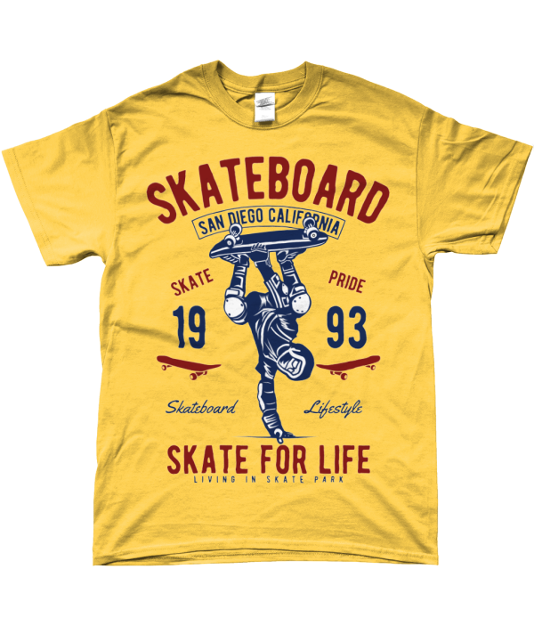 Skate For Life – Softstyle Ringspun T-shirt