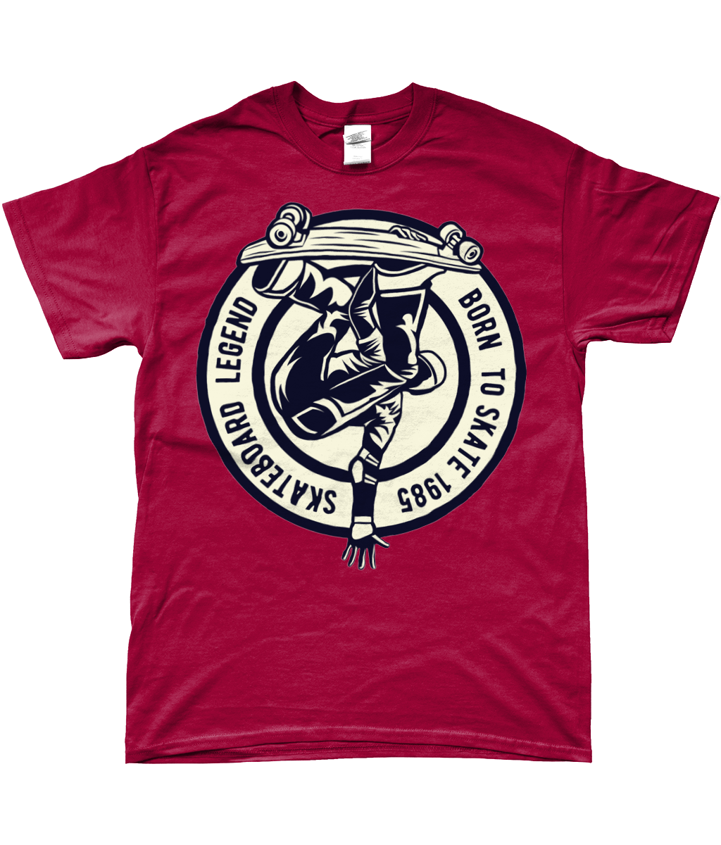 Skateboard Legend – SoftStyle Ringspun T-Shirt