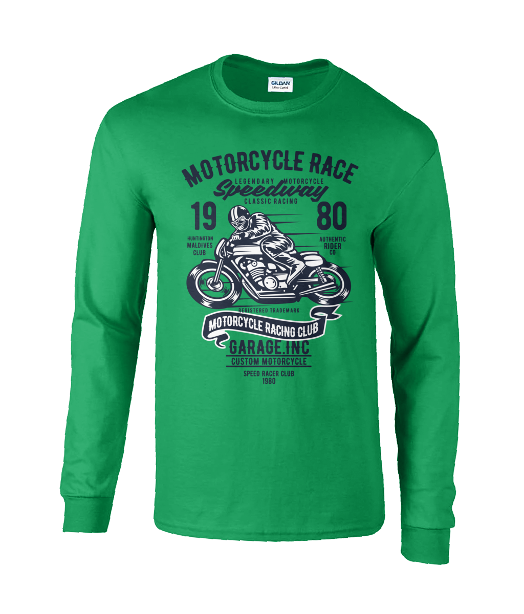 Motorcycle Race – Ultra Cotton Long Sleeve T-shirt