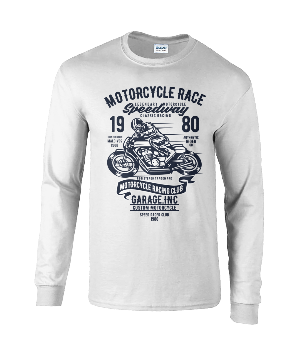 Motorcycle Race – Ultra Cotton Long Sleeve T-shirt