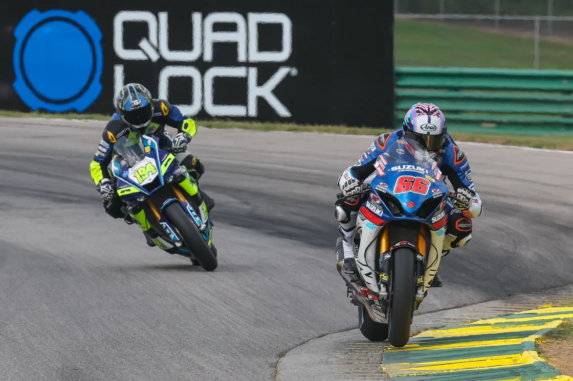 MotoAmerica: Fong Sizzles In Hot And Slippery Quad Lock Superbike Saturday 1 Motoamerica: Fong Sizzles In Hot And Slippery Quad Lock Superbike Saturday