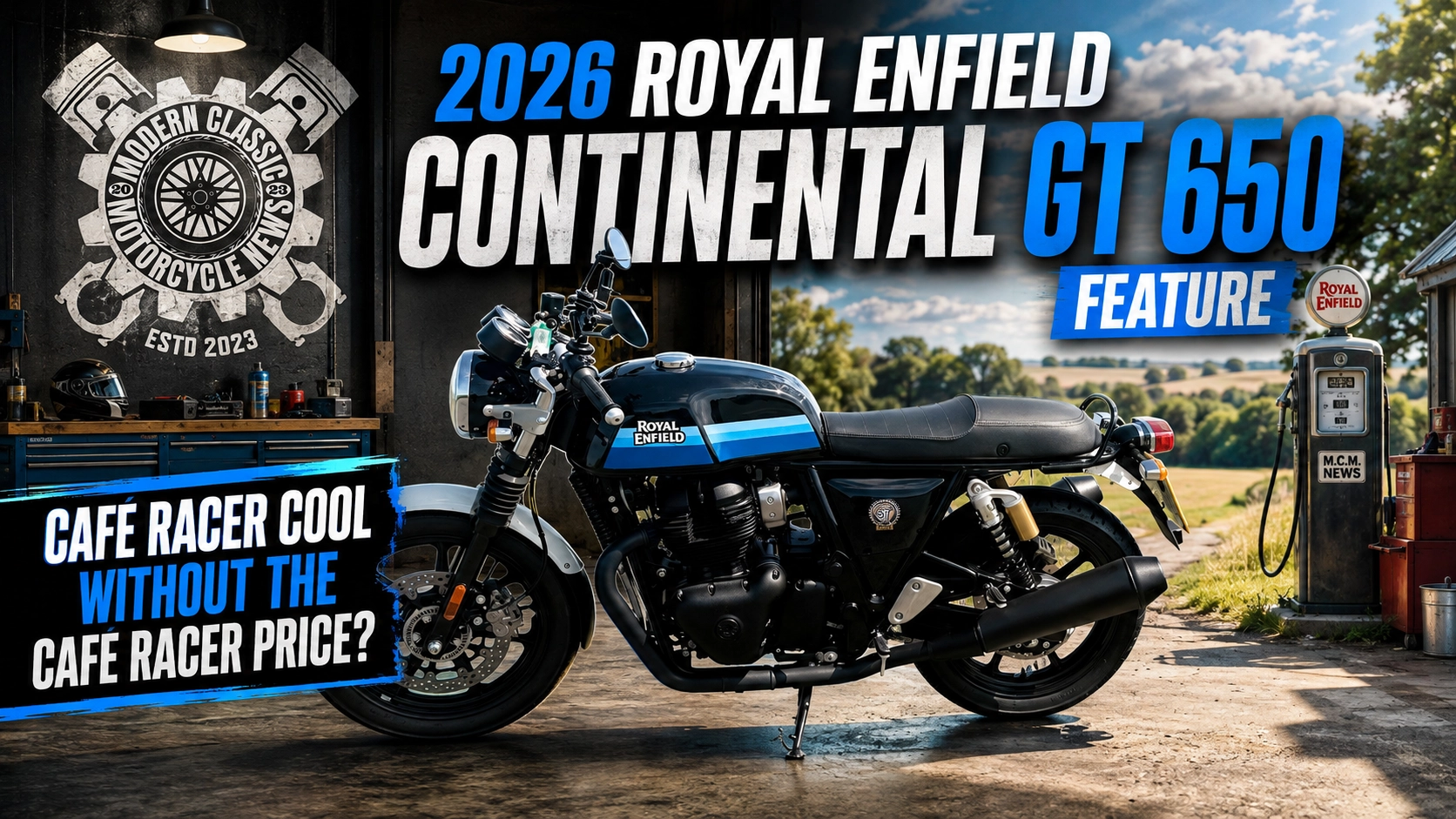 Royal Enfield Continental Gt 650 | Café Racer Cool Without The Café Racer Price
