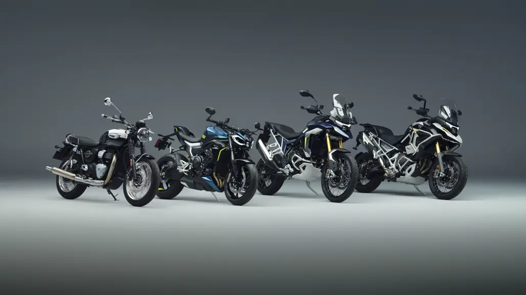 Triumph Releases First Look  At Four New Models For 2027