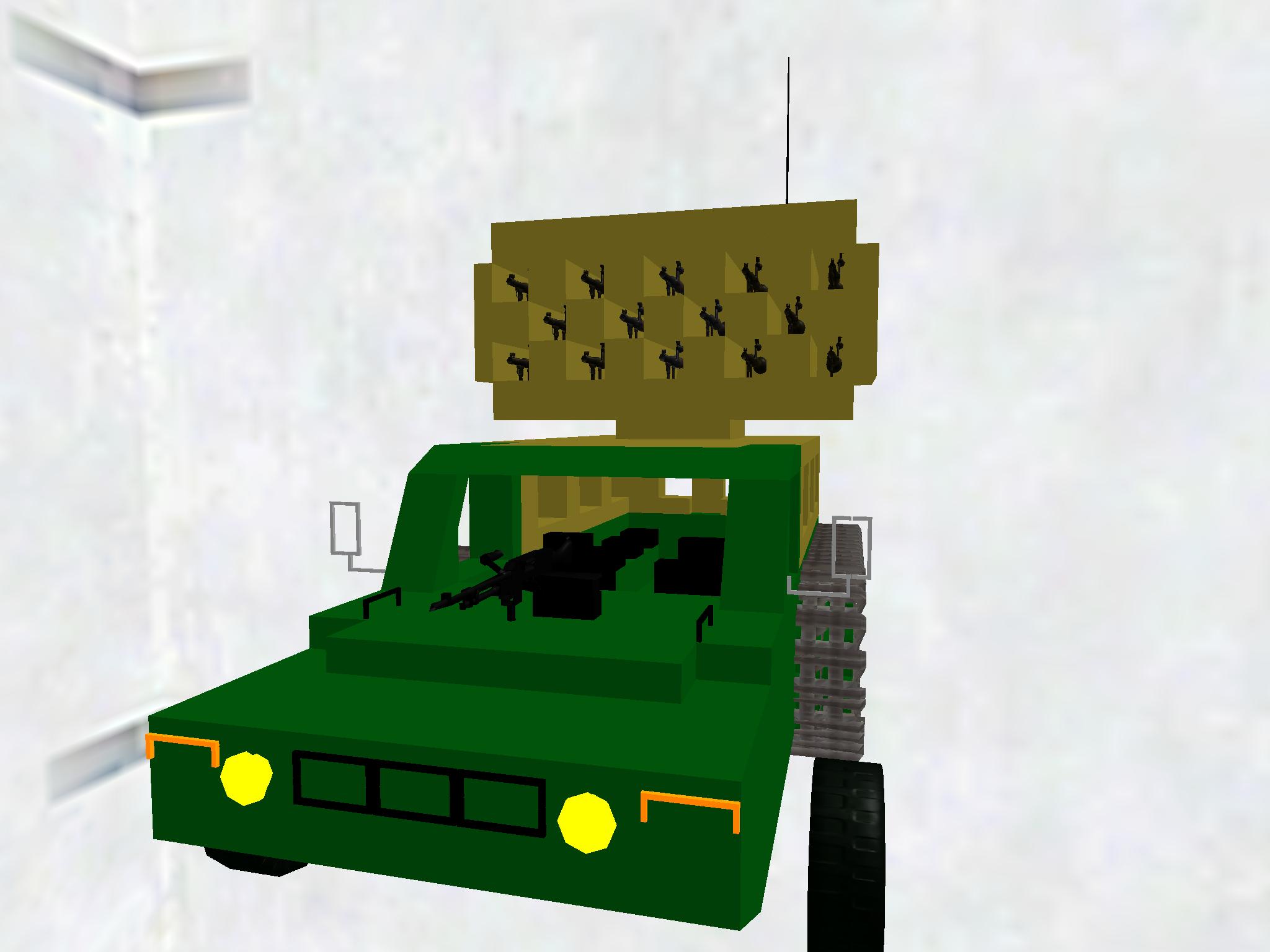 Rocket Artillery Truck Rocket Artillery Truck